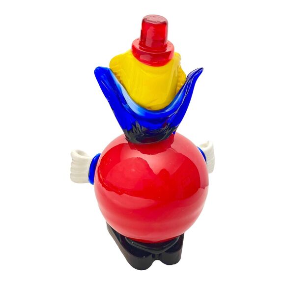 VTG Murano Italy Art Glass 7.5" BALL CLOWN FIGURINE Fratelli Pitau Sculpture - Picture 4 of 6